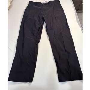 UB Tech Rainier Mens 36x32 Black Nylon Spandex Travel Hiking Pants RN80307